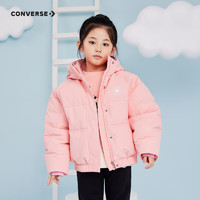 CONVERSE 匡威 女童短款羽絨服 燭光桃