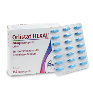 德國(guó)原版 Orlistat HEXAL 奧利司他膠囊84粒