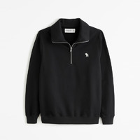 Abercrombie & Fitch 男裝女裝情侶款美式經典小麋鹿毛圈布運動衛(wèi)衣KI122-4091
