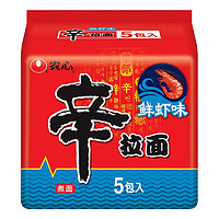 NONGSHIM 農(nóng)心 辛拉面 海鮮味 120克*5袋