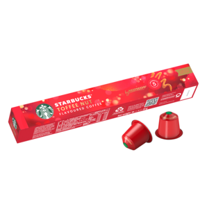 星巴克（Starbucks）Nespresso膠囊咖啡10顆*5.1g 節(jié)日限定版 輕烘黑咖啡