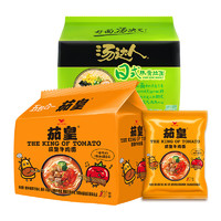 統(tǒng)一 湯達(dá)人日式豚骨面125g*5袋+茄皇牛肉面126g*5袋