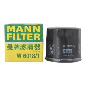 曼牌（MANNFILTER）機油濾清器機濾W6018/1馬自達CX-5昂克賽拉CX-4阿特茲CX-30/CX-8