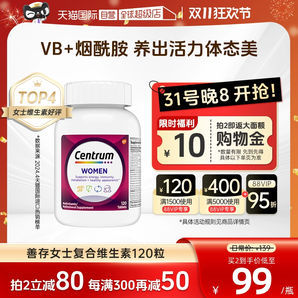 【自營】進(jìn)口善存女性復(fù)合維生素礦物質(zhì)120粒營養(yǎng)補(bǔ)充維C多維片