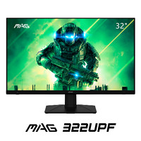 MSI 微星 MAG 322UPF 32英寸 IPS Adaptive Sync 顯示器（3840*2160、160Hz、125.7%sRGB、HDR400）