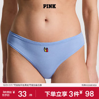 VICTORIA'S SECRET PINK  棉質(zhì)舒適全包臀女士內(nèi)褲 61OK海水藍 11245846 S