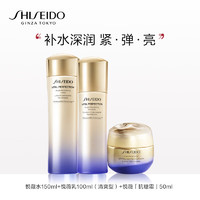 SHISEIDO 資生堂 悅薇水乳清爽型+抗糖霜 補(bǔ)水保濕油皮護(hù)膚品套裝禮盒