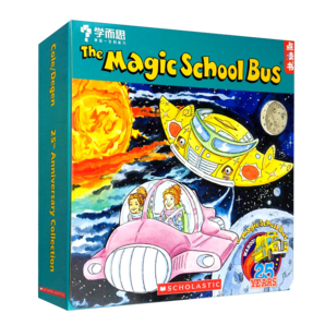 學(xué)而思 The Magic School Bus 神奇校車（25周年版）科普套裝12冊(cè) 7-10歲暑假閱讀暑假課外書課外暑假自主閱讀暑期假期讀物