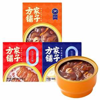中華老字號，方家鋪子 血糯紅豆/陳皮紅豆/牛奶青稞即食花膠 100g*3碗