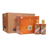 MOUTAI 茅臺(tái) 甲辰龍年 53度 醬香型白酒 375ml*2瓶*4盒