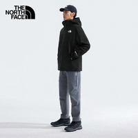 THE NORTH FACE 北面 三合一沖鋒衣男GORE-TEX防水Mountain Light羽絨膽24秋|83RR 4H0/黑色 L