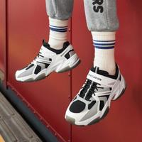 SKECHERS 斯凱奇 男中大童機(jī)甲老爹鞋