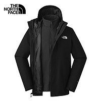 THE NORTH FACE 北面 三合一沖鋒衣男戶外防風(fēng)保暖外套含內(nèi)膽兩件套 81RN 4H0 L/175