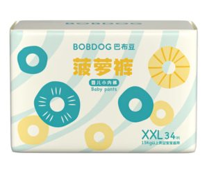 BoBDoG 巴布豆 菠蘿系列 拉拉褲 XXL34片