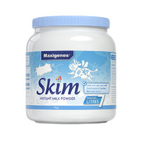 Maxigenes 美可卓 藍(lán)妹子脫脂高鈣成人奶粉 1kg