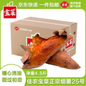 Goodfarmer 佳農(nóng) 寶菜 山東煙薯25號 單果100g+ 凈重4.5斤