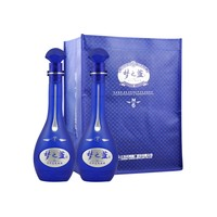 YANGHE 洋河 夢(mèng)之藍(lán)M6 52度 綿柔濃香型白酒 500ml*2瓶 禮盒裝