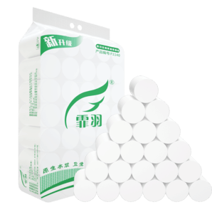 霏羽無(wú)芯卷紙衛(wèi)生紙4層71克*35卷原木漿衛(wèi)生紙巾廁紙家用手紙5斤F1140