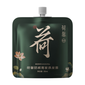 荷馨洗發(fā)水350ml防脫育發(fā)洗發(fā)露滋養(yǎng)頭皮修護(hù)發(fā)質(zhì)毛囊強(qiáng)韌發(fā)根洗頭膏 防脫育發(fā)洗發(fā)水30ml*1 防脫育發(fā)