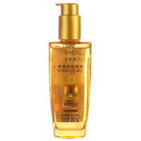 L'OREAL PARIS 奇煥潤發(fā)精油 小金瓶100ml（贈品歐萊雅洗發(fā)露100ml*2、歐萊雅護發(fā)精油50ml ）