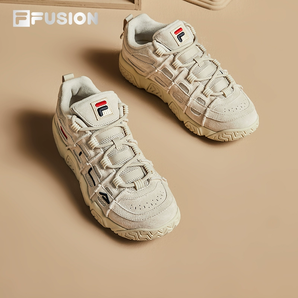 FILA FUSION 斐樂(lè)面包鞋情侶老爹鞋女鞋復(fù)古籃球鞋女生休閑運(yùn)動(dòng)鞋