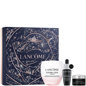 LANCOME 蘭蔻 水份緣日霜面部護(hù)膚套裝 2024圣誕限定（日霜 50ml+發(fā)光眼霜 5ml+小黑瓶精華 10ml）