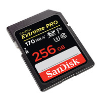 SanDisk 閃迪 Extreme PRO 至尊超極速系列 SD存儲卡 256GB（UHS-I、V30、U3）