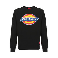 Dickies 帝客 男女款圓領(lǐng)衛(wèi)衣 DK007059 黑色 M