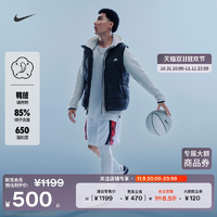 Nike耐克官方WINDRUNNER風(fēng)行者系列男防風(fēng)拒水羽絨服馬甲冬DV1136