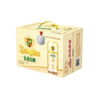 TSINGTAO 青島啤酒 青島全麥白啤500ml12瓶  2箱（贈品1箱檸檬味啤酒）