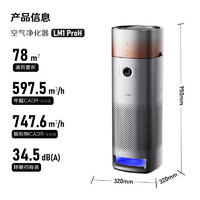 Midea 美的 KJ650F-LM1 ProH 加濕空氣凈化器