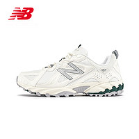 new balance 官方運動鞋男鞋女鞋情侶24新款復古機能休閑鞋610T系列 白色/米白色 ML610TAG