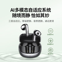 UGREEN 綠聯(lián) Hitune H6 Pro藍(lán)牙耳機 半入耳式主動降噪音樂耳機 黑