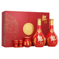 LANGJIU 郎酒 紅花郎15 53度 醬香型白酒 500ml*2瓶 禮盒裝