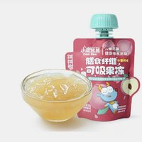 小鹿藍藍 膳食纖維可吸果凍60g/袋（口味隨機）