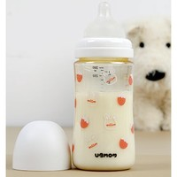 UBMOM 嬰兒奶瓶 280ml (含M號奶嘴1個)