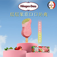 H?agen·Dazs 哈根達斯 冰莓茶香脆皮冰淇淋 64g