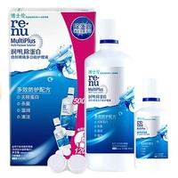 BAUSCH+LOMB 博士倫 潤明除蛋白隱形眼鏡多功能護(hù)理液 500+120ml