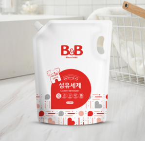 PLUS會員！B&B 保寧 寶寶洗衣液 香草香型 2100ml