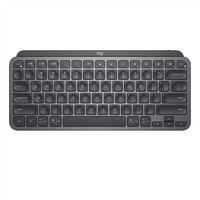 logitech 羅技 MX Keys Mini 79鍵 藍(lán)牙無線薄膜鍵盤 石墨 單光