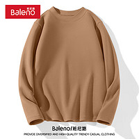 Baleno 班尼路 雙面德絨打底衫 -焦糖#純色 2XL