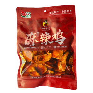 華明孫記正宗豐都麻辣雞塊500g 跑山雞精品去頭去脖重慶老字號重慶非遺 麻辣雞500g，買1斤送1斤