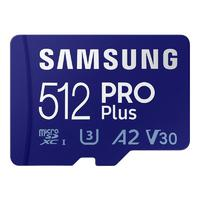 SAMSUNG 三星 512GB TF MicroSD 內(nèi)存卡 4K高速藍(lán)卡 U3A2V30