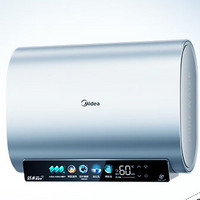 Midea 美的 60升TECH活水玲瓏超薄 雙膽扁桶電熱水器3300W變頻速熱水電分離一級(jí)能效F6033-UD7Pro(HE)