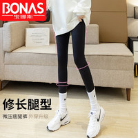 BONAS 寶娜斯 高腰鯊魚瑜伽褲