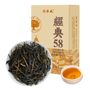 鳳寧號(hào)紅茶云南鳳慶經(jīng)典58特級(jí)滇紅金針茶花果蜜香型口糧散茶葉2024新茶 單盒裝380g