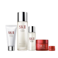 SK-II 經(jīng)典體驗(yàn)套裝75ml神仙水+贈(zèng)品4件套sk2補(bǔ)水保濕護(hù)膚