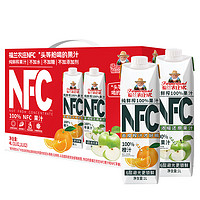 Farmerland 福蘭農(nóng)莊 NFC橙汁+蘋果汁 1L*4瓶