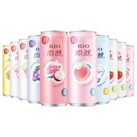 RIO 銳澳 微醺系列預(yù)調(diào)酒 330ml*10瓶 混合口味