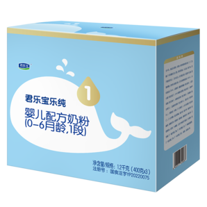 君樂(lè)寶（JUNLEBAO）奶粉3段樂(lè)純卓悅嬰兒配方12-36個(gè)月 1200克